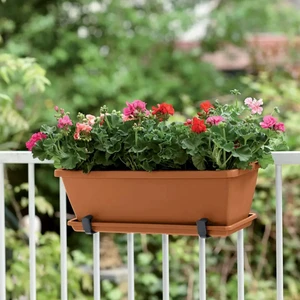 elho Barcelona Terracotta Trough 50cm - image 1