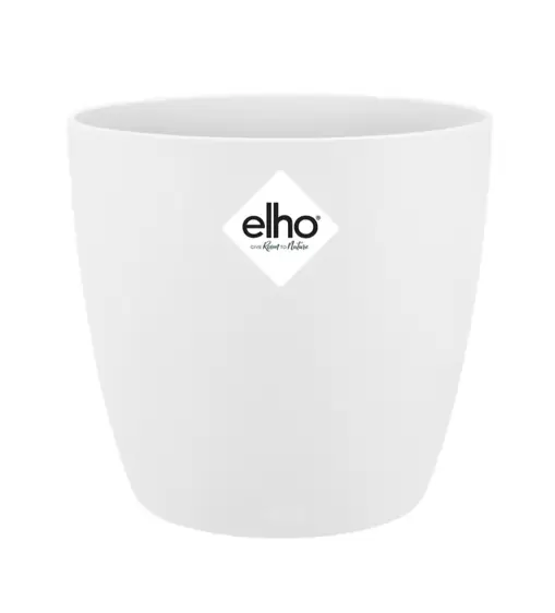 elho Brussels White Mini Pot - Ø12cm - image 1