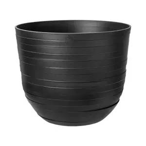 elho Fuente Rings Onyx Black Pot Ø38cm