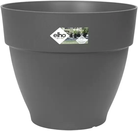 elho Vibia Campana Anthracite Round Pot Ø40cm - image 1