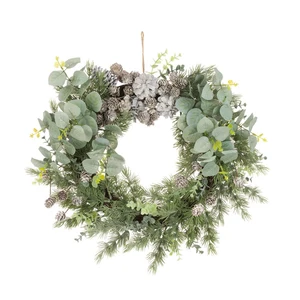 Eucalyptus & Pine Artificial Wreath