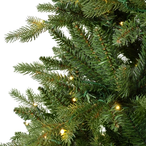 Glacier Pine Pre-Lit Artificial Christmas Tree 7ft - image 2