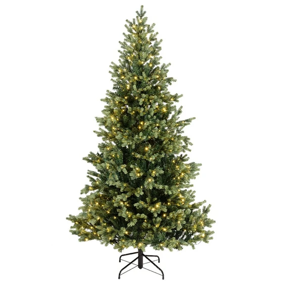 Glen Coe Fir Pre-Lit Artificial Christmas Tree 7ft - image 1