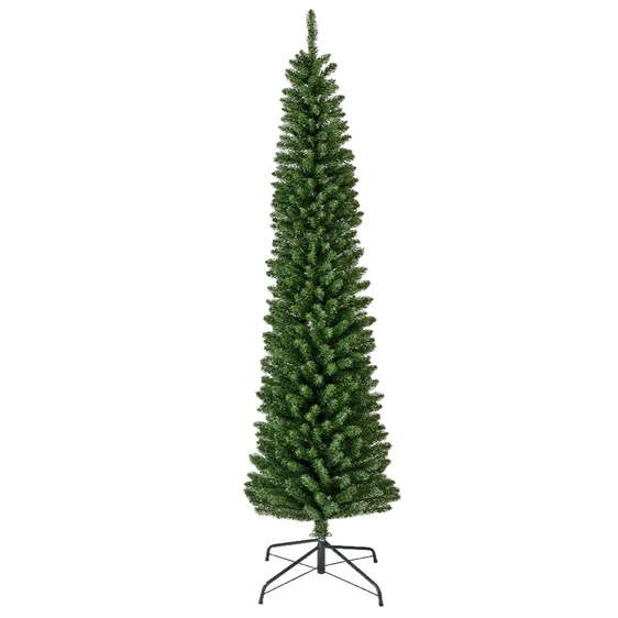 Pencil Pine Artificial Christmas Tree 7ft - image 1