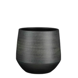 Evora Black Pot - Ø30cm