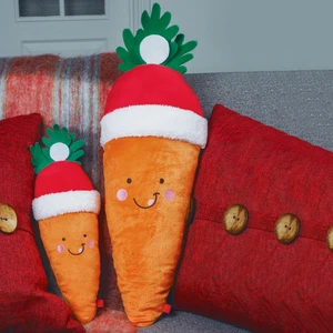 Festive Carrot Dog Toy - Medium