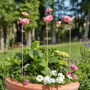 Flamingo Decor Stake