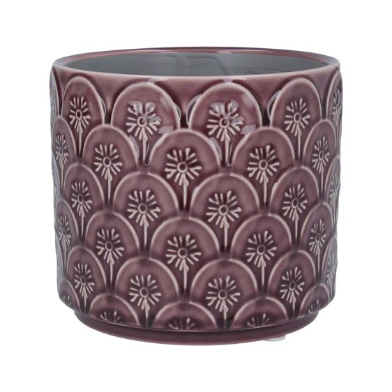 Flower Arc Purple Pot - Ø20cm