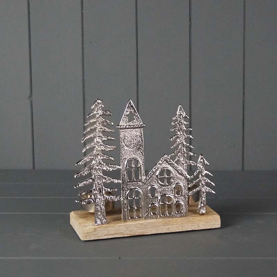 Forest Church Tealight Holder