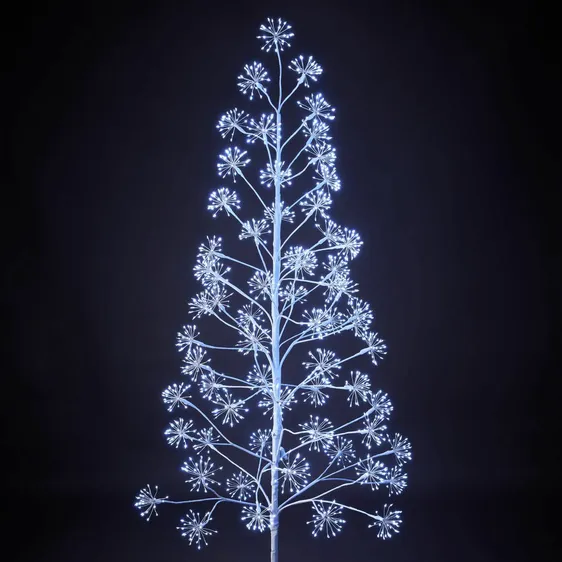 Frosted Cool Twinkling Tree - 180cm