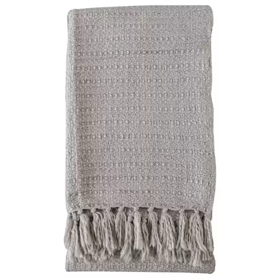 Textured Acrylic Throw - Natural