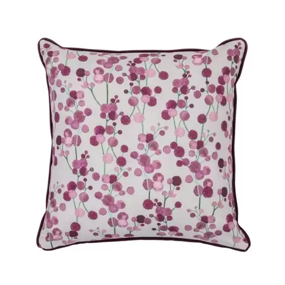 Heritage Pom Pom Cushion - Shiraz