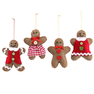 Gingerbread Felt Tree Decoration