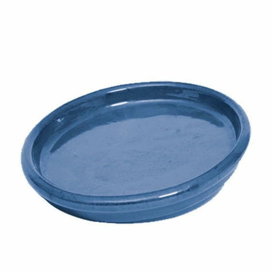 Glazed Blue Pot Saucer Ø25cm