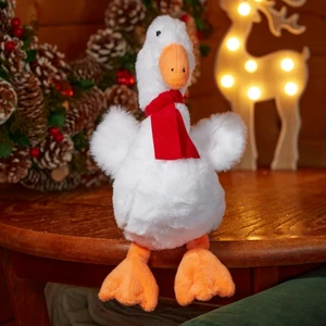 Goose Plush Dog Toy