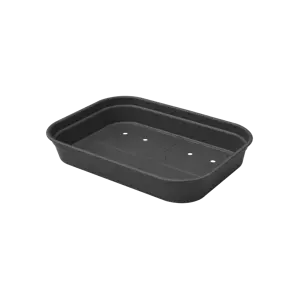 elho Green Basics Living Black Grow Tray - Medium - image 1