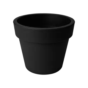 elho Green Basics Living Black Planter Ø23cm - image 2