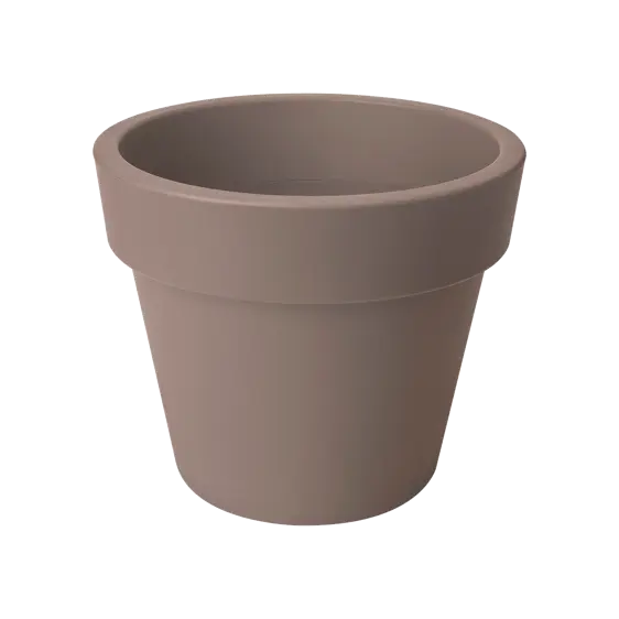 elho Green Basics Taupe Planter Ø23cm - image 1