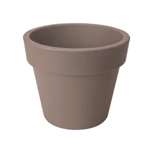 elho Green Basics Taupe Planter Ø23cm - image 1