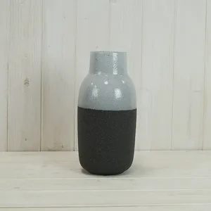 Grey Two Tone Vase