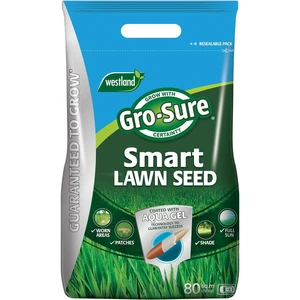 Gro-Sure Smart Lawn Seed 80m²
