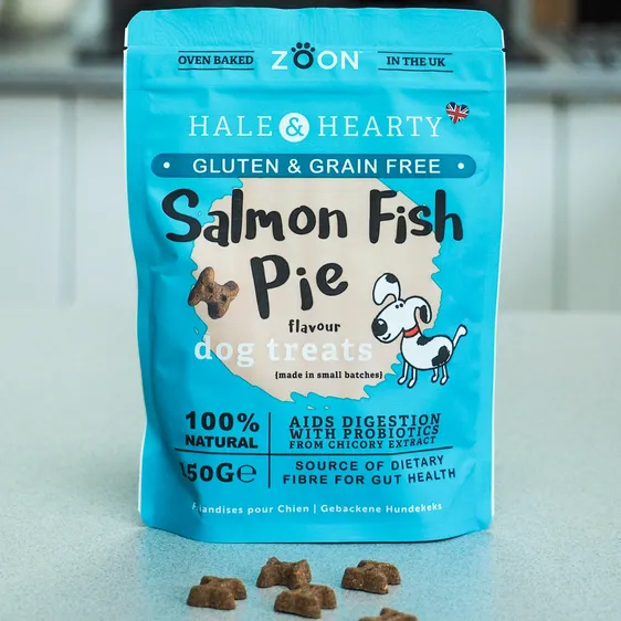 Hale & Hearty Grain Free Treats - Salmon Pie