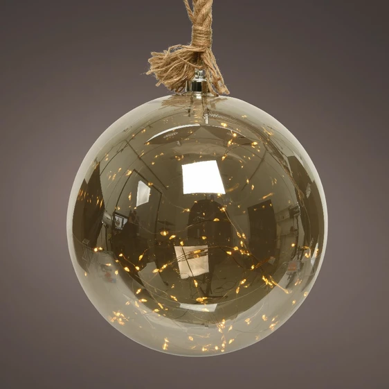 Hanging Micro LED Smokey Ball - Large - image 1