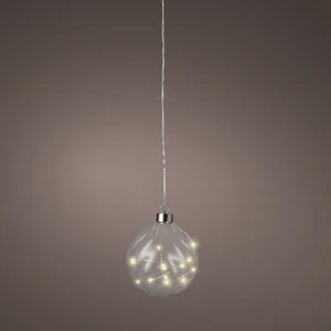 Hanging Micro LED Ball Clear - Small