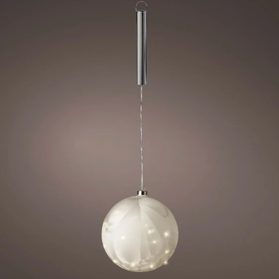 Hanging Micro LED Ball Frosted - Large