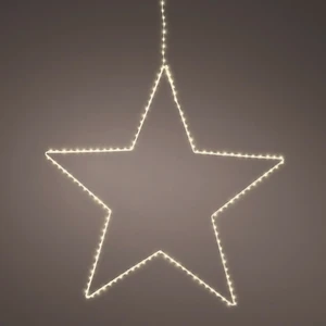 Hanging Micro LED Metal Star - Medium