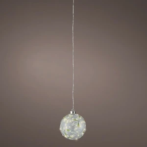 Hanging Micro LED Mistletoe Ball - image 1