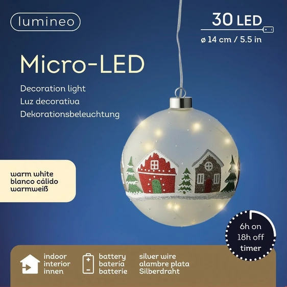 Hanging Micro LED Village Ball - image 2