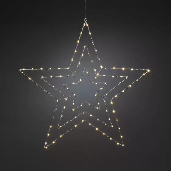 Hanging Wire Star - Large - image 2