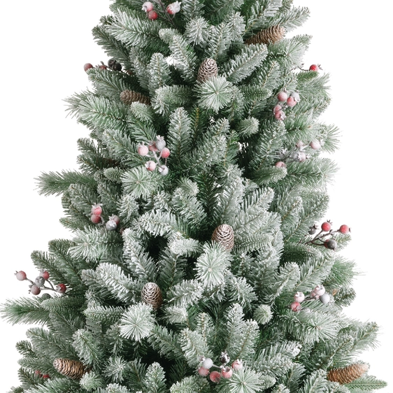 Hawkeshead Frosted Spruce Artificial Christmas Tree 5ft - image 3