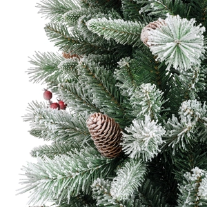 Hawkeshead Frosted Spruce Artificial Christmas Tree 5ft - image 4