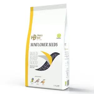 Henry Bell Black Sunflower Seeds 2.8kg