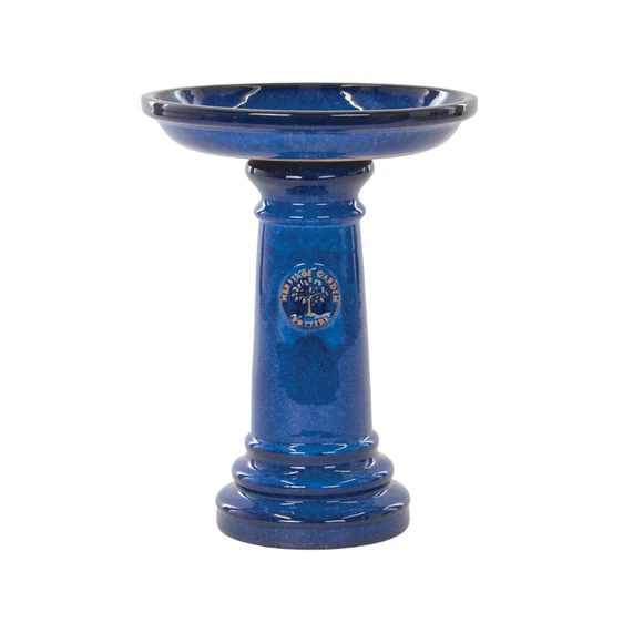 Heritage Blue Bird Bath Ø37cm