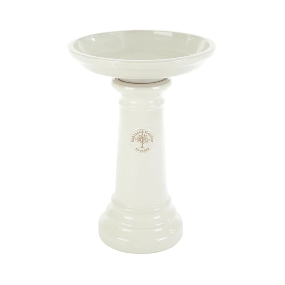 Heritage White Birdbath Ø43cm