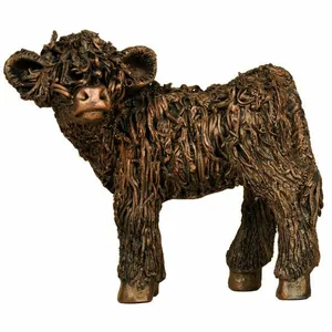 Highland Calf Sculpture