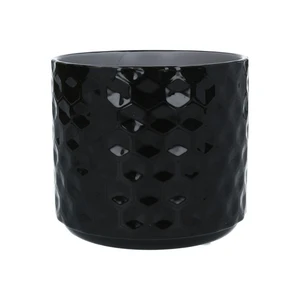 Honeycomb Black Pot - Ø8cm