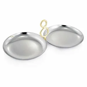 Hoop Handle Twin Canape Server - Medium - image 2