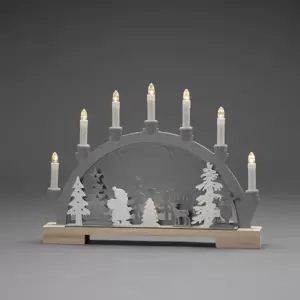 Illuminated Wooden Festive Silhouette - image 2