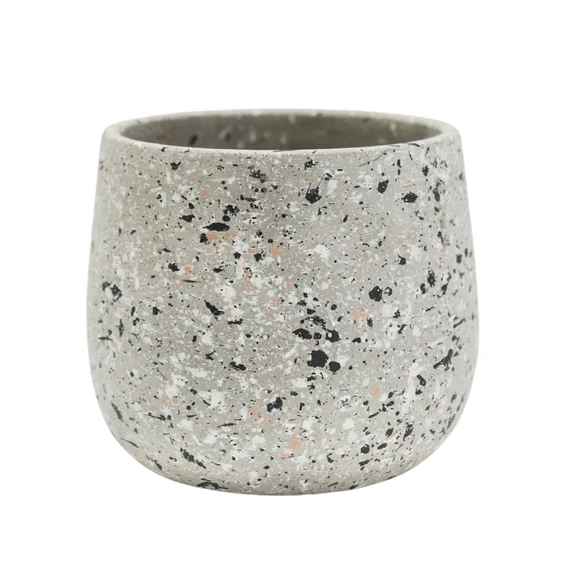 Ivyline Alfie Terrazzo Grey Planter - Small - image 1