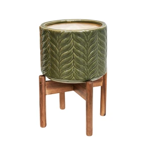 Ivyline Aspen Olive Planter - Small - image 2