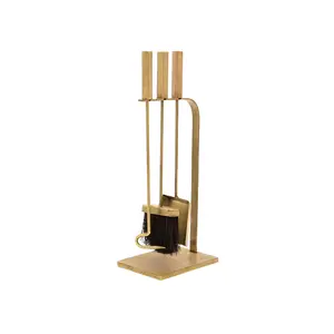 Ivyline Brass Fireside Companion Set