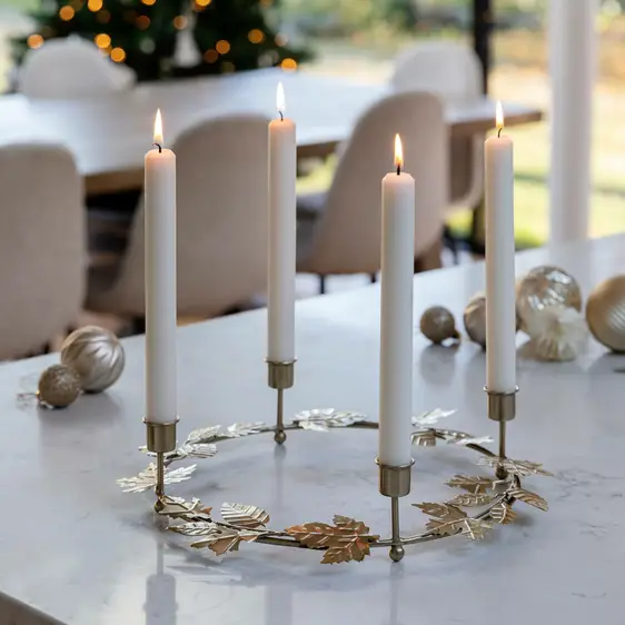 Ivyline Foliage Candle Holder Centrepiece - image 1