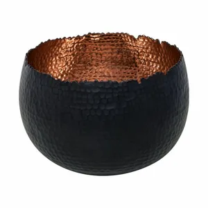 Ivyline Hammered Planter Black - Small - image 3