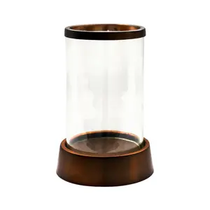 Ivyline Hampton Copper Hurricane Lantern Ø18cm - image 2