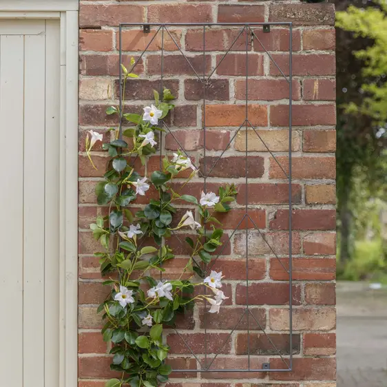 Ivyline Herringbone Zinc Trellis - image 1