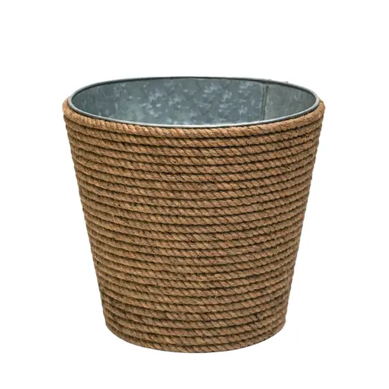 Ivyline Jute Christmas Tree Bucket Ø27cm - image 2